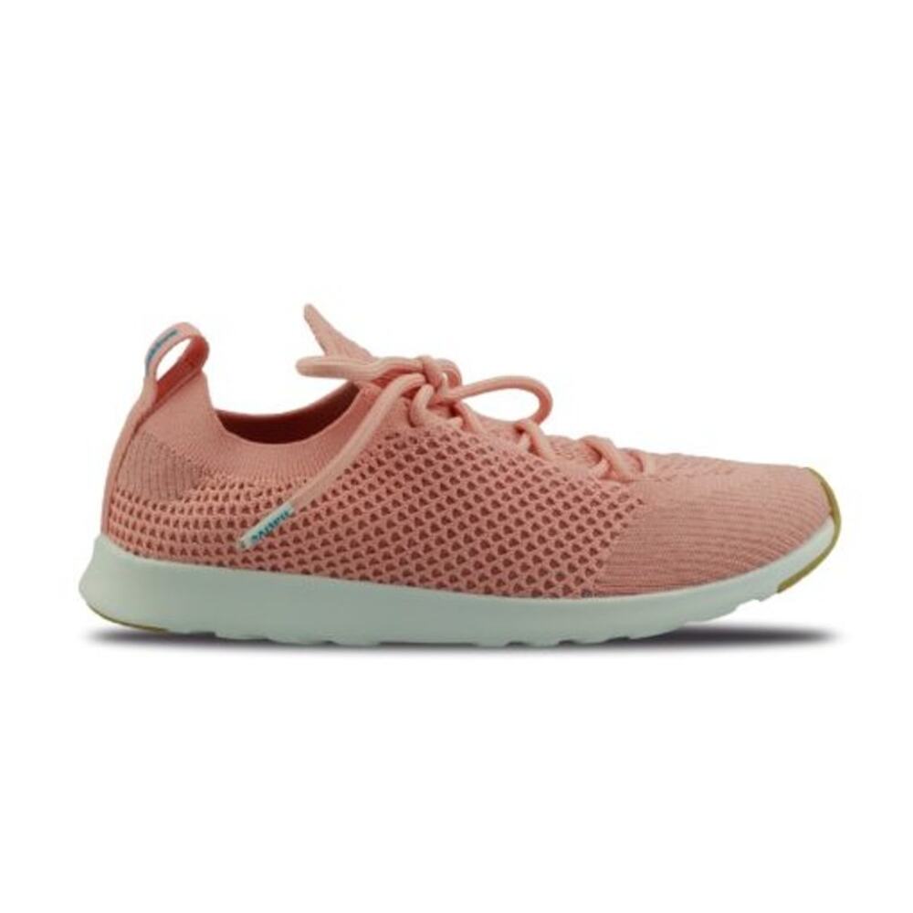 Native AP Mercury Liteknit Lace Up Low Top Running Sneakers Shoes Clay Pink 7